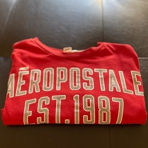 Casual red Aeropostale shirt!